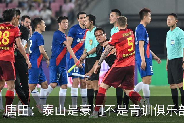 唐田：泰山是豪门不是青训俱乐部；我的足球哲学来自孙子兵法