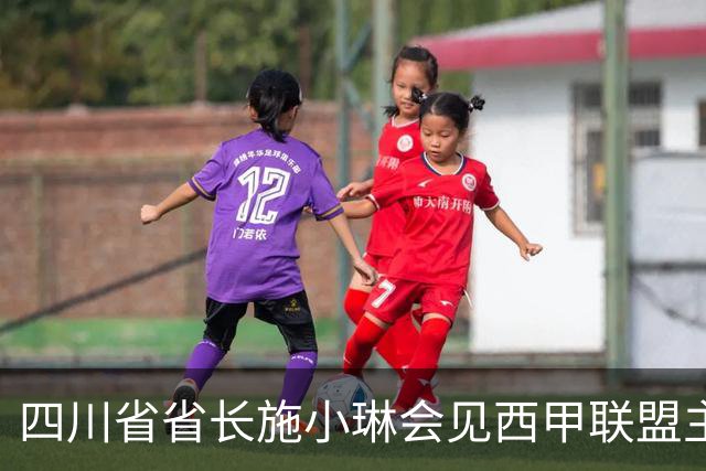 四川省省长施小琳会见西甲联盟主席：促进俱乐部深度合作